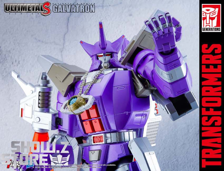 ULTIMETAL-S Galvatron robot upper body detail overhead view ULTIMETAL-S Galvatron robot upper body detail overhead view