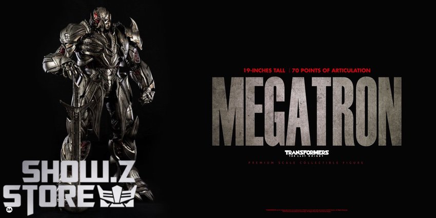 Megatron Deluxe figure sword raised ready stance display Megatron Deluxe figure sword raised ready stance display