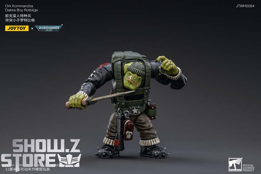 JoyToy Ork Kommandos Dakka Boy Rotbilge articulated armor config JoyToy Ork Kommandos Dakka Boy Rotbilge articulated armor config