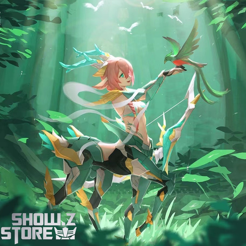 MS General Xian Model Kit orange-haired character forest environment MS General Xian Model Kit orange-haired character forest environment