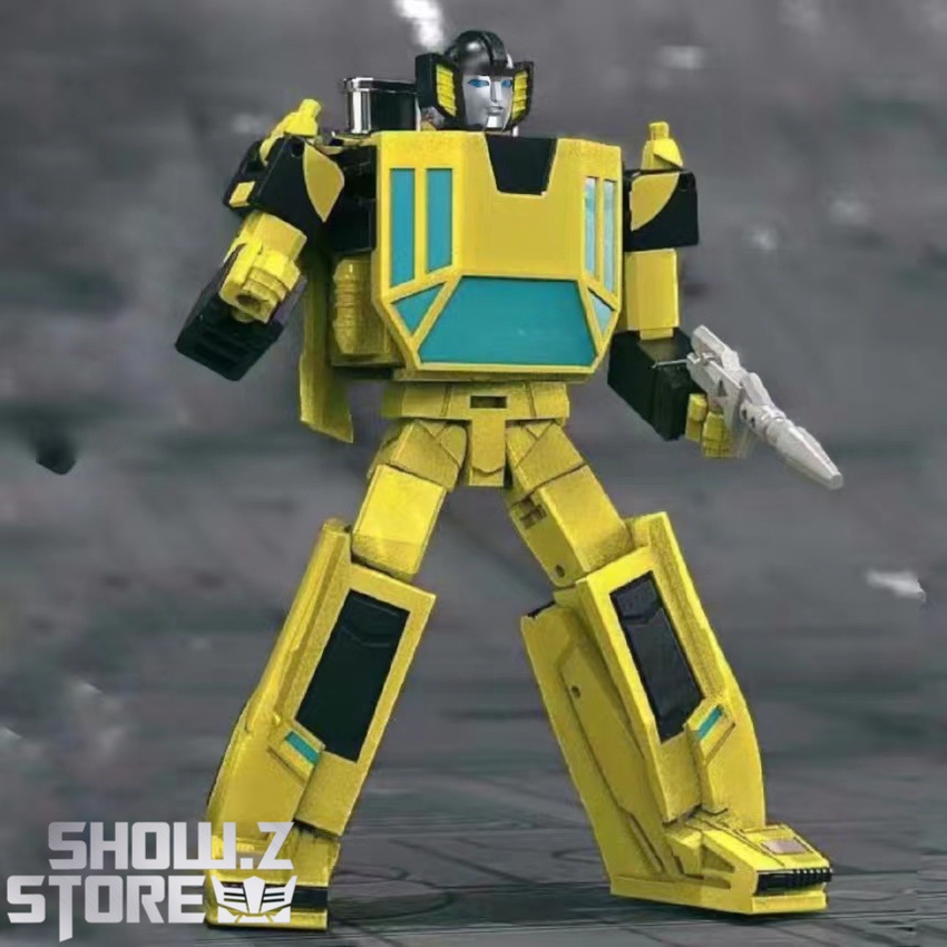 MechFansToys MS-37 Sunstorm Sunstreak yellow black robot form MechFansToys MS-37 Sunstorm Sunstreak yellow black robot form