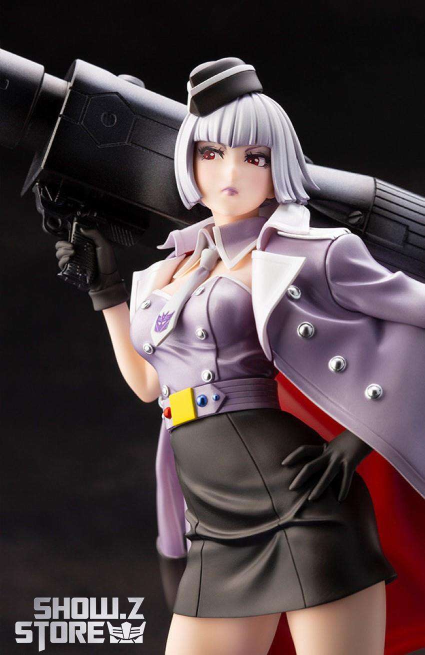 Kotobukiya Bishoujo Megatron close-up portrait face shot Kotobukiya Bishoujo Megatron close-up portrait face shot