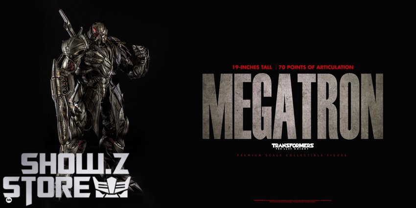 Megatron side angle extended sword dynamic pose display Megatron side angle extended sword dynamic pose display