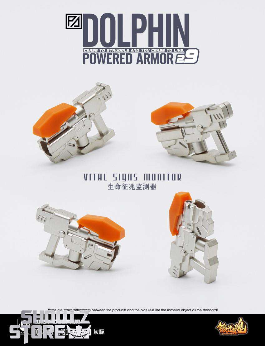 Powered Armor vital signs monitor grey orange color scheme display Powered Armor vital signs monitor grey orange color scheme display