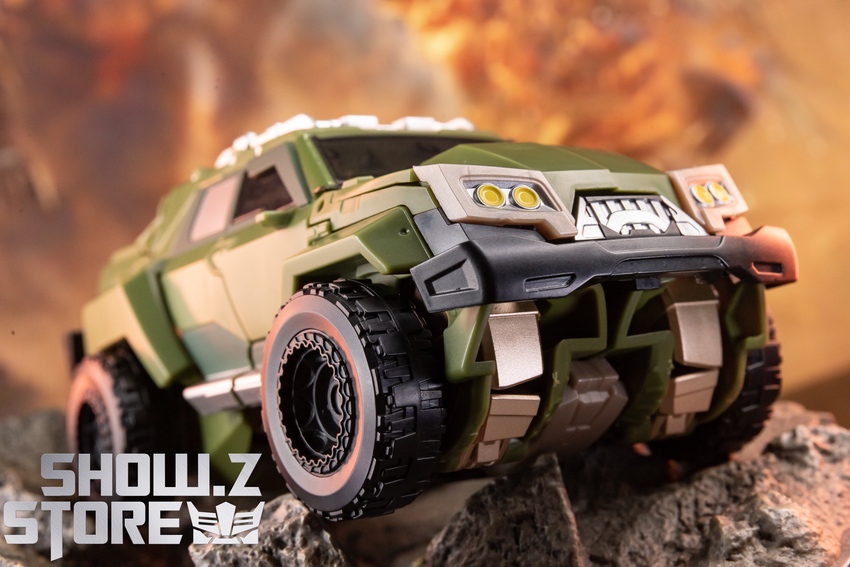 Transformers Prime Bulkhead green robot heavy armor stance Transformers Prime Bulkhead green robot heavy armor stance