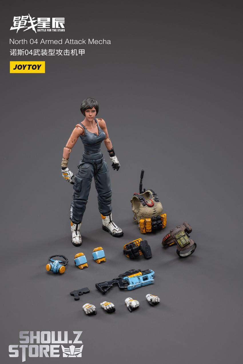 JoyToy North 04 blue yellow mecha flight pose mode JoyToy North 04 blue yellow mecha flight pose mode