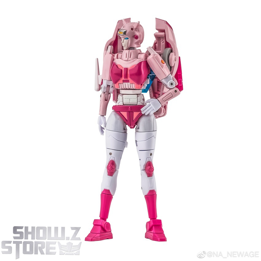 NewAge Christine Elita One robot mode standing tall display NewAge Christine Elita One robot mode standing tall display