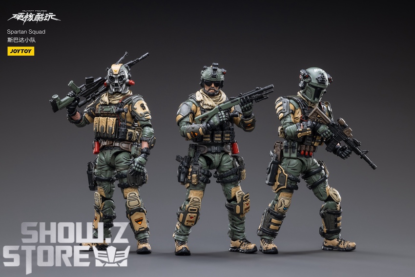 JoyToy military soldiers set tactical gear tan camouflage display JoyToy military soldiers set tactical gear tan camouflage display