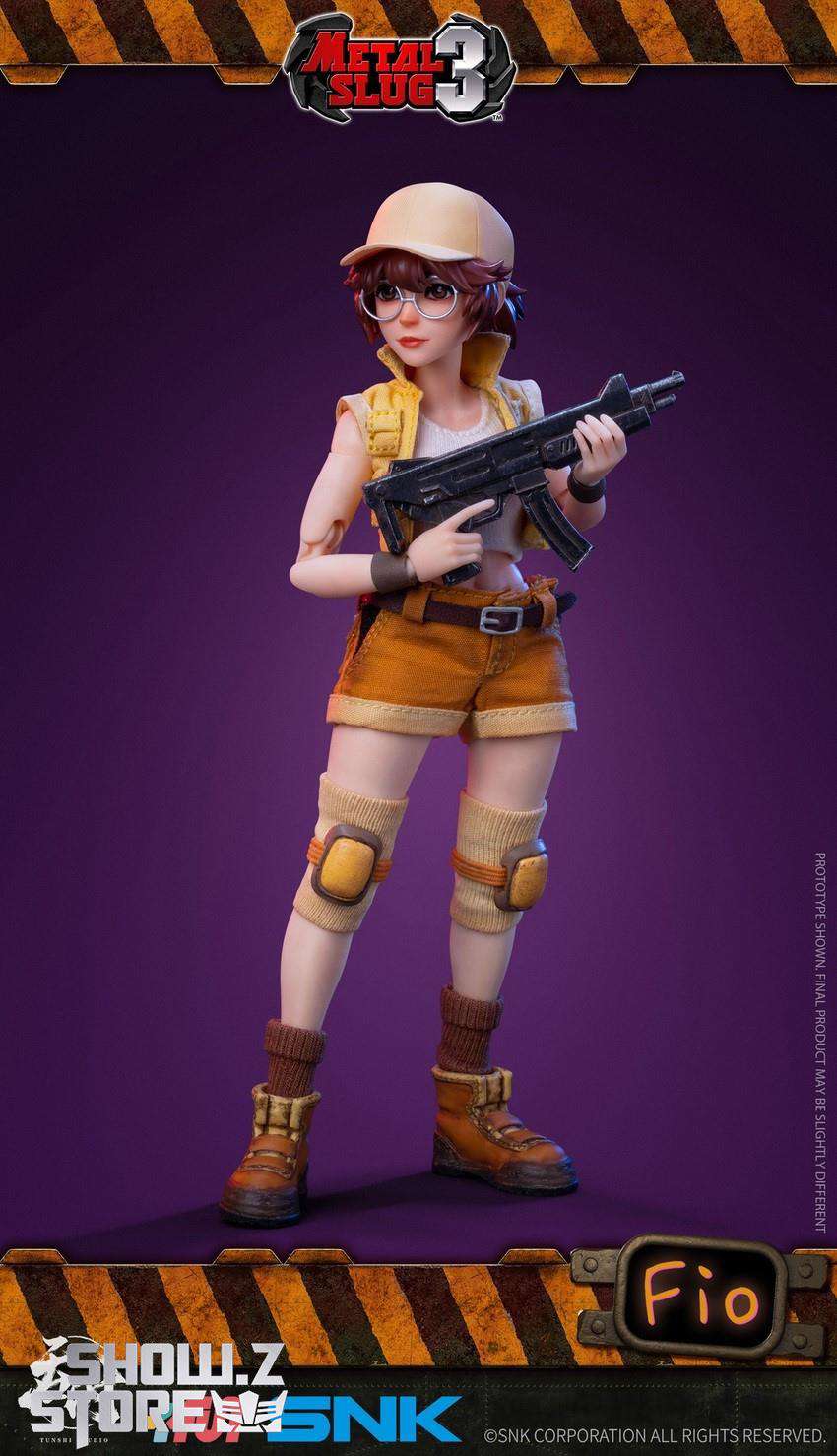 Tunshi Metal Slug Fiolina Germi combat uniform outfit display Tunshi Metal Slug Fiolina Germi combat uniform outfit display