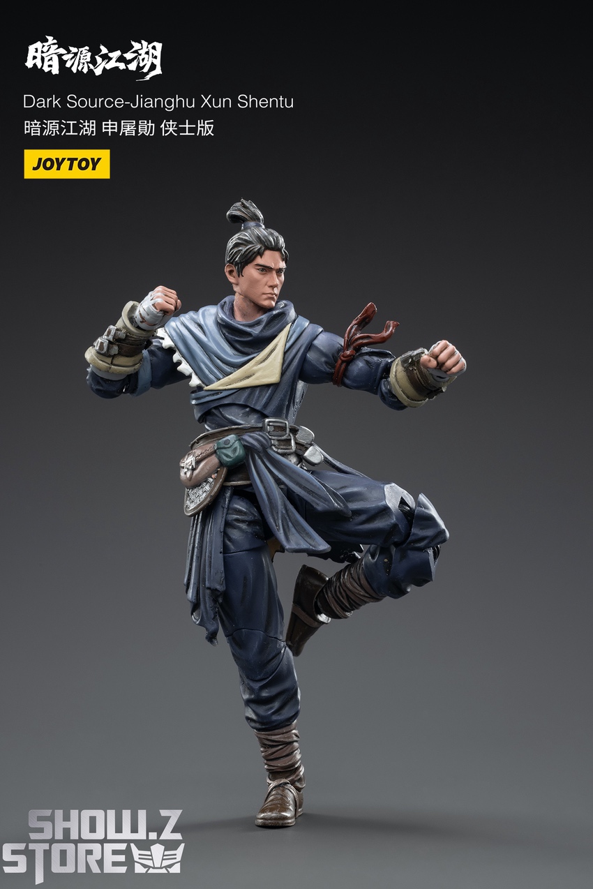 JoyToy Tuxun Shen high kick dynamic action pose display JoyToy Tuxun Shen high kick dynamic action pose display