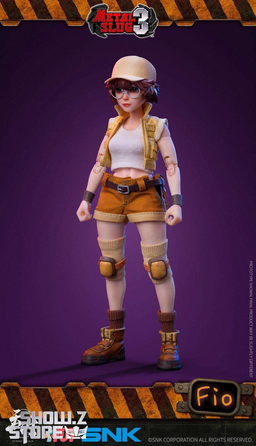 Tunshi Studio Fiolina Germi Metal Slug standing front pose Tunshi Studio Fiolina Germi Metal Slug standing front pose