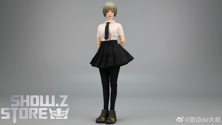 JoyToy Frontline Chaos Rin female school uniform black skirt JoyToy Frontline Chaos Rin female school uniform black skirt