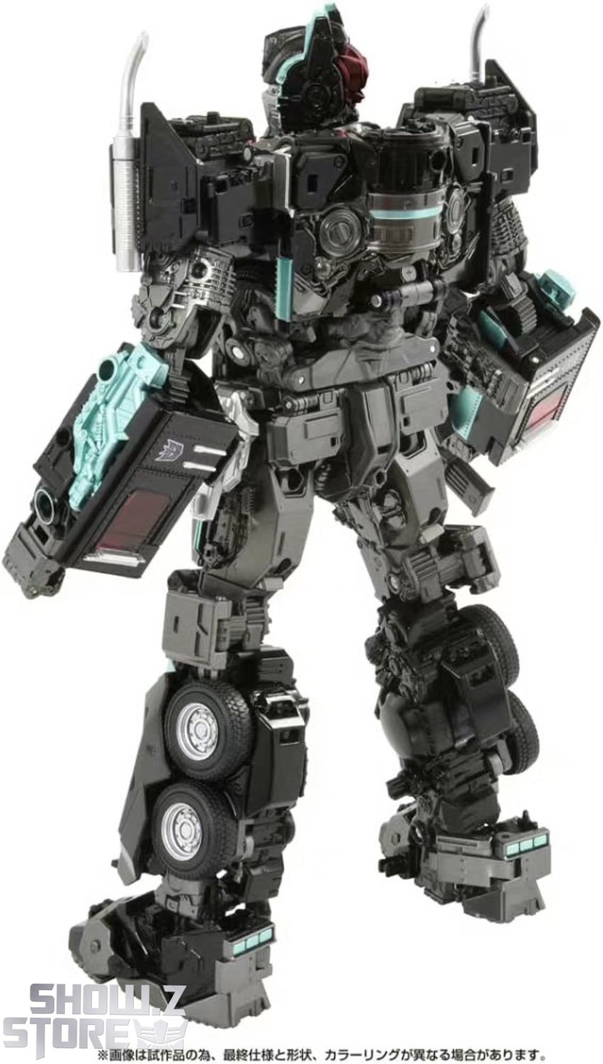 Nemesis Prime robot standing neutral position display Nemesis Prime robot standing neutral position display