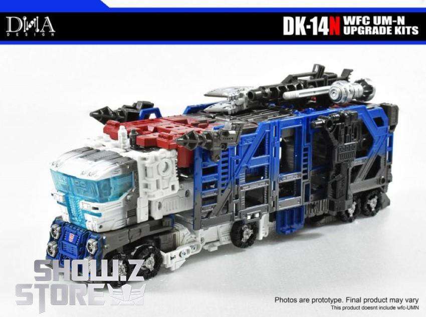 DK-14N upgrade kit blue robot before transformation display DK-14N upgrade kit blue robot before transformation display