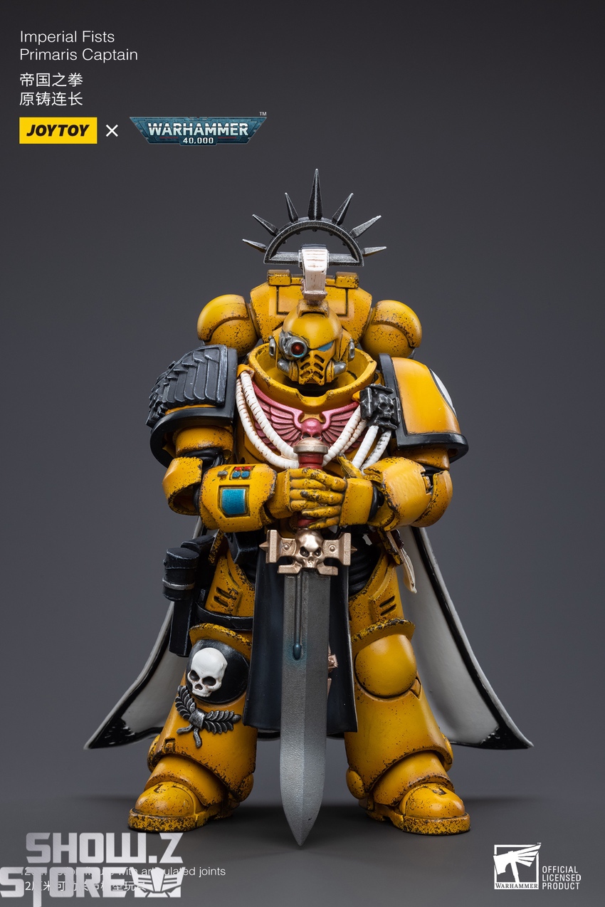 JoyToy Primaris Captain holding heavy weapon accessories display JoyToy Primaris Captain holding heavy weapon accessories display