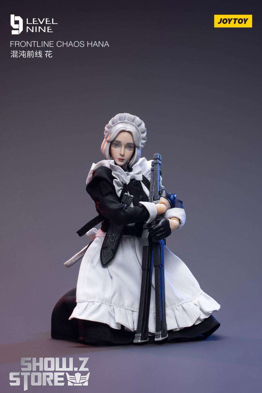 Hana character kneeling pose pink hair black white tactical gear Hana character kneeling pose pink hair black white tactical gear