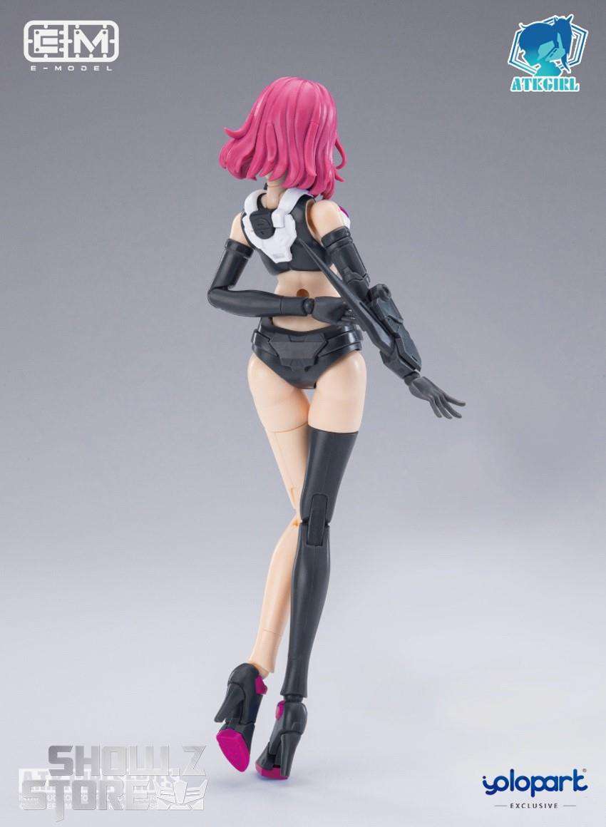 ATK Girl Frankenstein dynamic action pose pink hair weapons ATK Girl Frankenstein dynamic action pose pink hair weapons