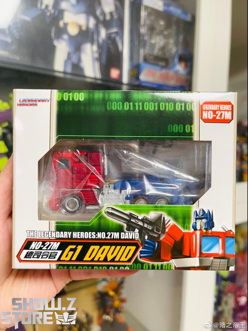Optimus Prime electroplating set package Legendary Heroes display Optimus Prime electroplating set package Legendary Heroes display