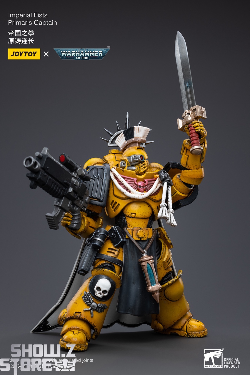 JoyToy Primaris Captain dual pose gun melee weapons display JoyToy Primaris Captain dual pose gun melee weapons display