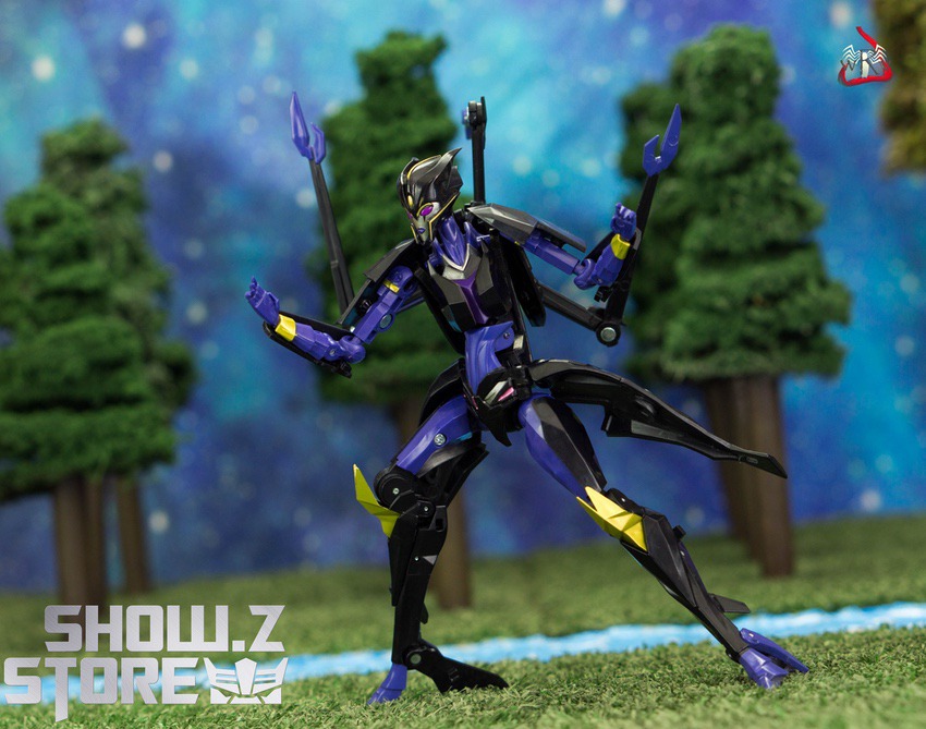 APC Airachnid spider mode purple black spider legs extended APC Airachnid spider mode purple black spider legs extended