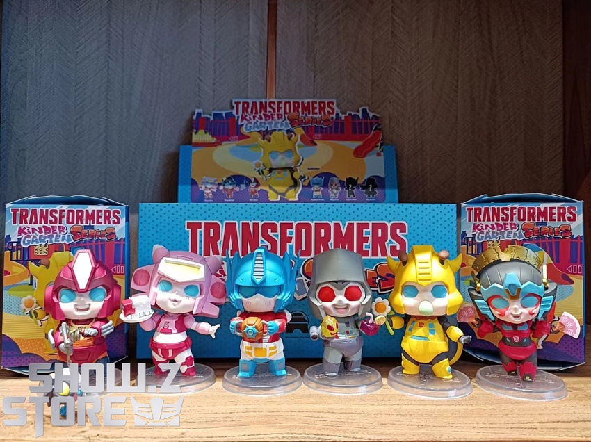 Jing Model Transformers Kindergarten Series six colorful blind boxes Jing Model Transformers Kindergarten Series six colorful blind boxes