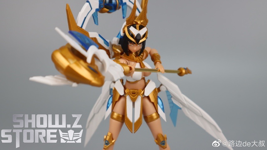 MS General Seven Deadly Sins Gluttony gold white blue armor MS General Seven Deadly Sins Gluttony gold white blue armor
