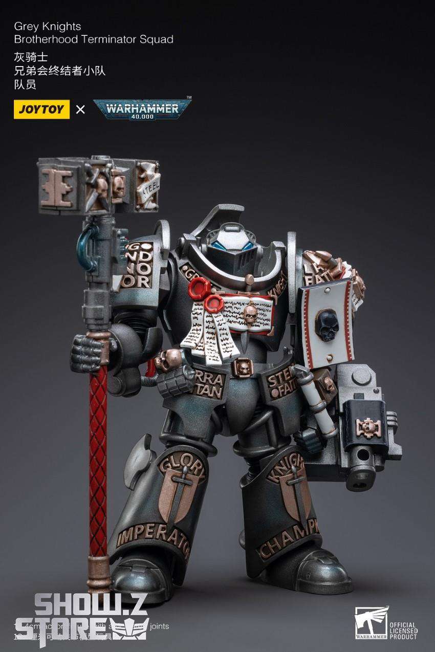 Grey Knights Terminator Team Member detail back view display Grey Knights Terminator Team Member detail back view display