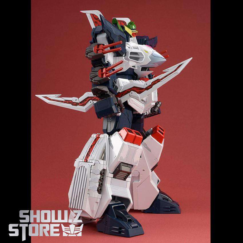 Sentinel GaoGaiGar Final red white configuration display overview Sentinel GaoGaiGar Final red white configuration display overview