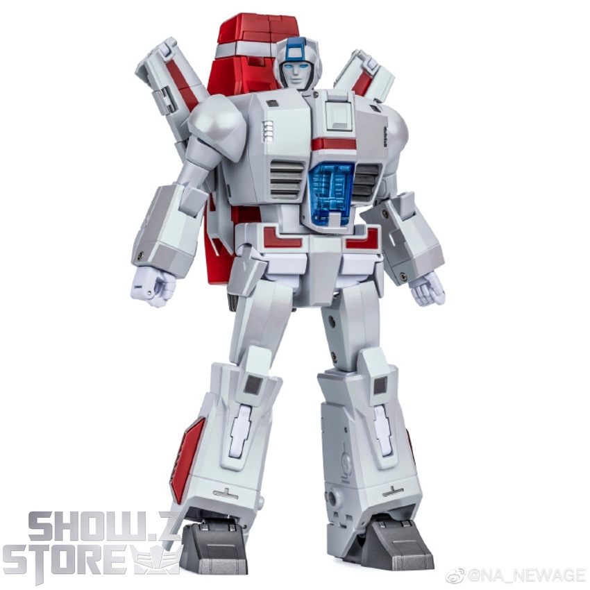 NewAge H45EXR Jetfire aircraft form red white color scheme NewAge H45EXR Jetfire aircraft form red white color scheme