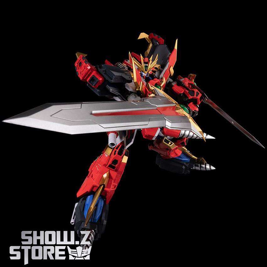 Gravion Zwei ultimate form standing pose wings extended display Gravion Zwei ultimate form standing pose wings extended display