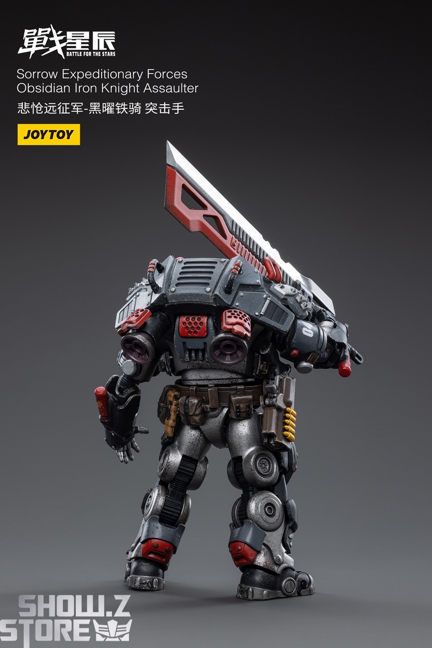 JoyToy Sorrow Obsidian Iron Knight Assaulter back three-quarter JoyToy Sorrow Obsidian Iron Knight Assaulter back three-quarter