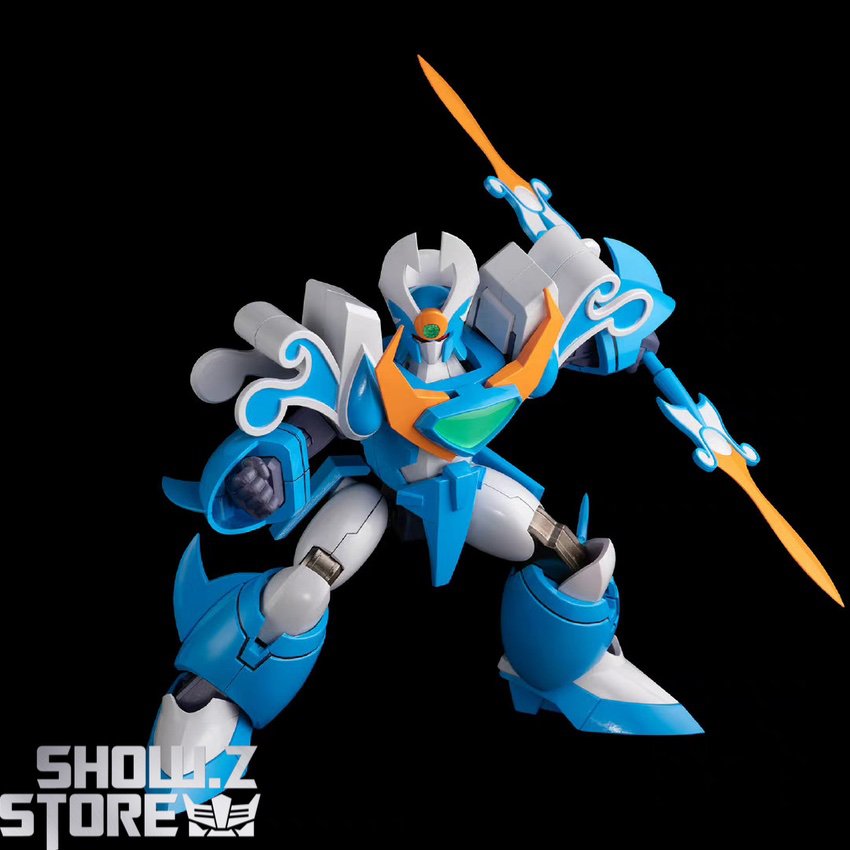 Sentinel Metamor-Force Mado King Granzort Aquabeat blue robot orange sword Sentinel Metamor-Force Mado King Granzort Aquabeat blue robot orange sword