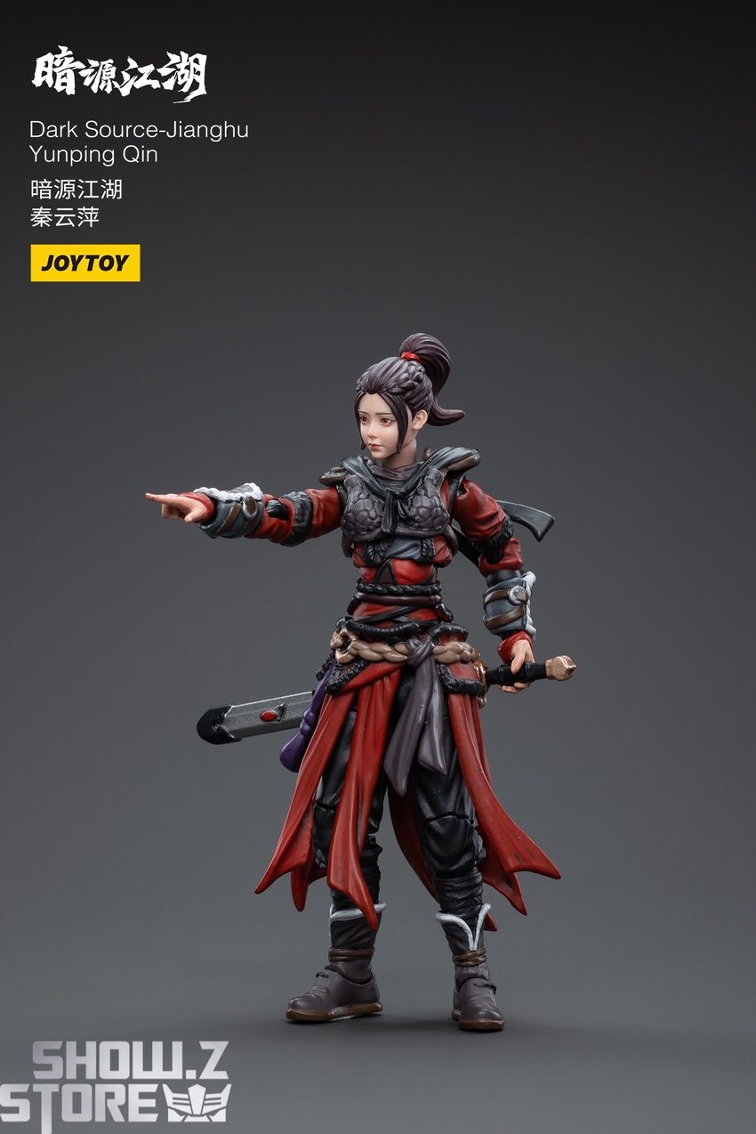 JoyToy Qin dynamic pose extended arm dual weapons display JoyToy Qin dynamic pose extended arm dual weapons display
