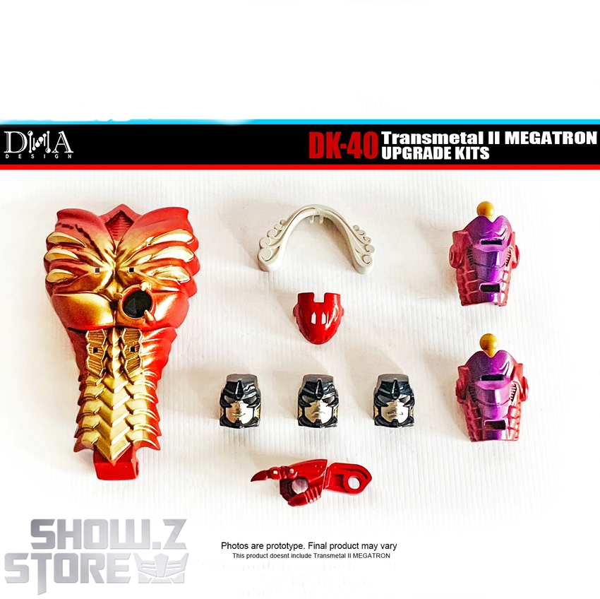 DNA Design DK-40 Transmetal II upgrade components accessories detail DNA Design DK-40 Transmetal II upgrade components accessories detail