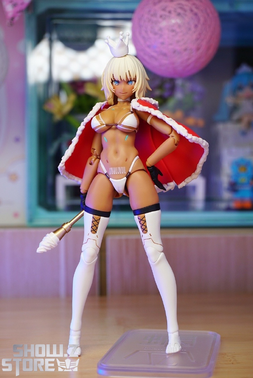 Snail Shell Milk Tea Girl dynamic action combat stance display Snail Shell Milk Tea Girl dynamic action combat stance display