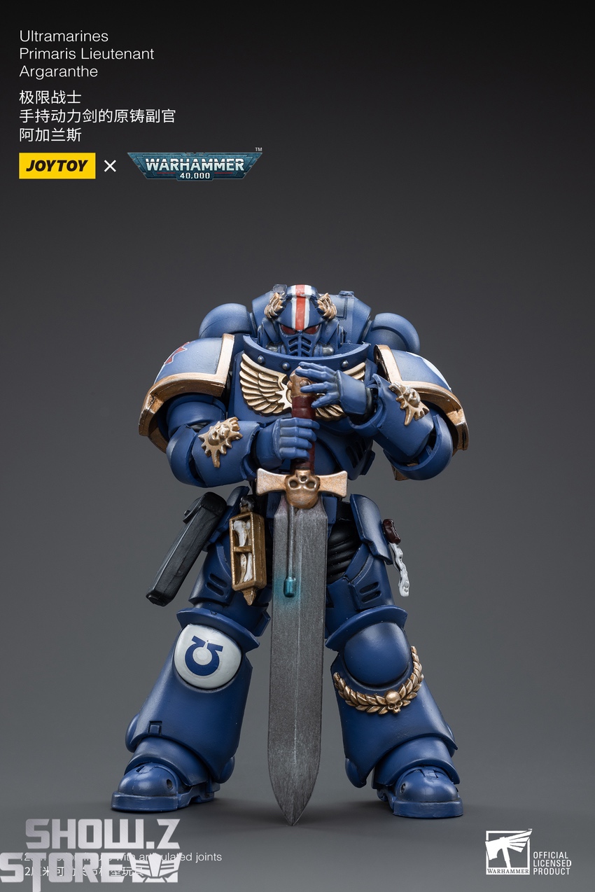 JoyToy Argaranthe shoulder armor detail side view display JoyToy Argaranthe shoulder armor detail side view display