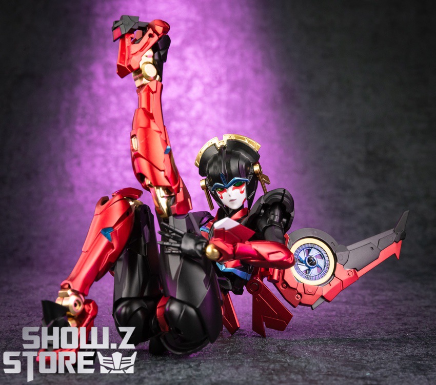 4th Party AC-02 IDW Windblade red black action figure dynamic 4th Party AC-02 IDW Windblade red black action figure dynamic