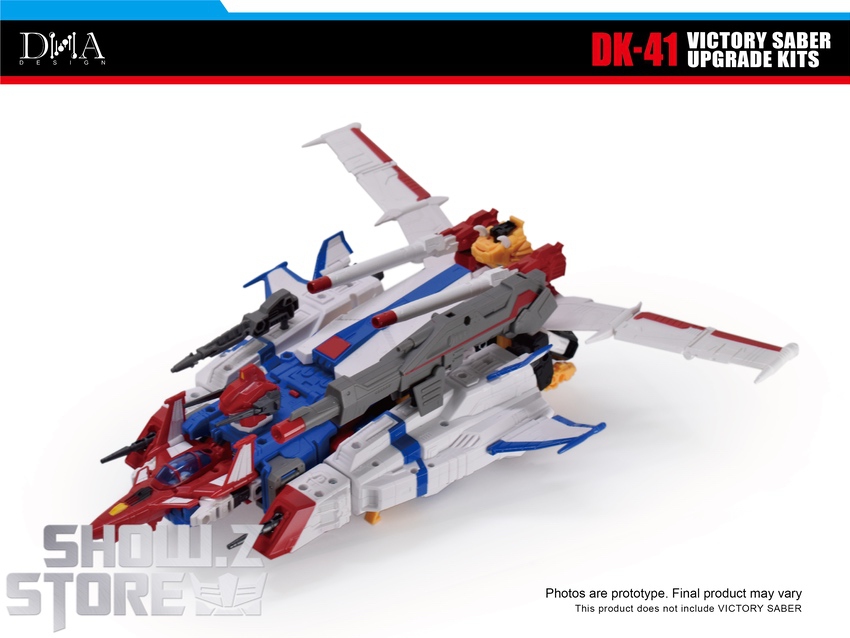 DNA Design DK-41 Victory Saber upgrade kits components laid out DNA Design DK-41 Victory Saber upgrade kits components laid out
