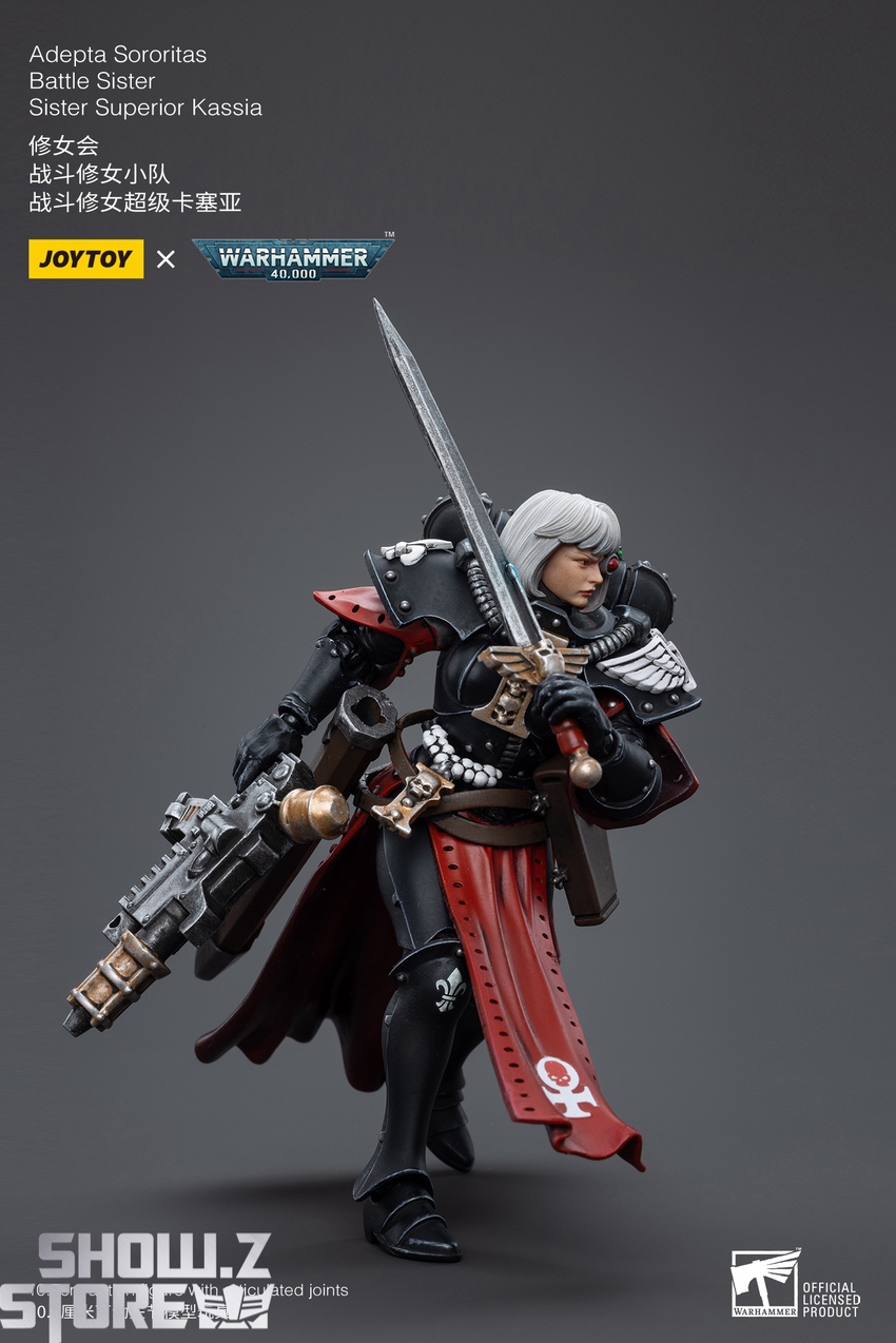JoyToy Sister Superior Kassia sword rifle front stance display JoyToy Sister Superior Kassia sword rifle front stance display
