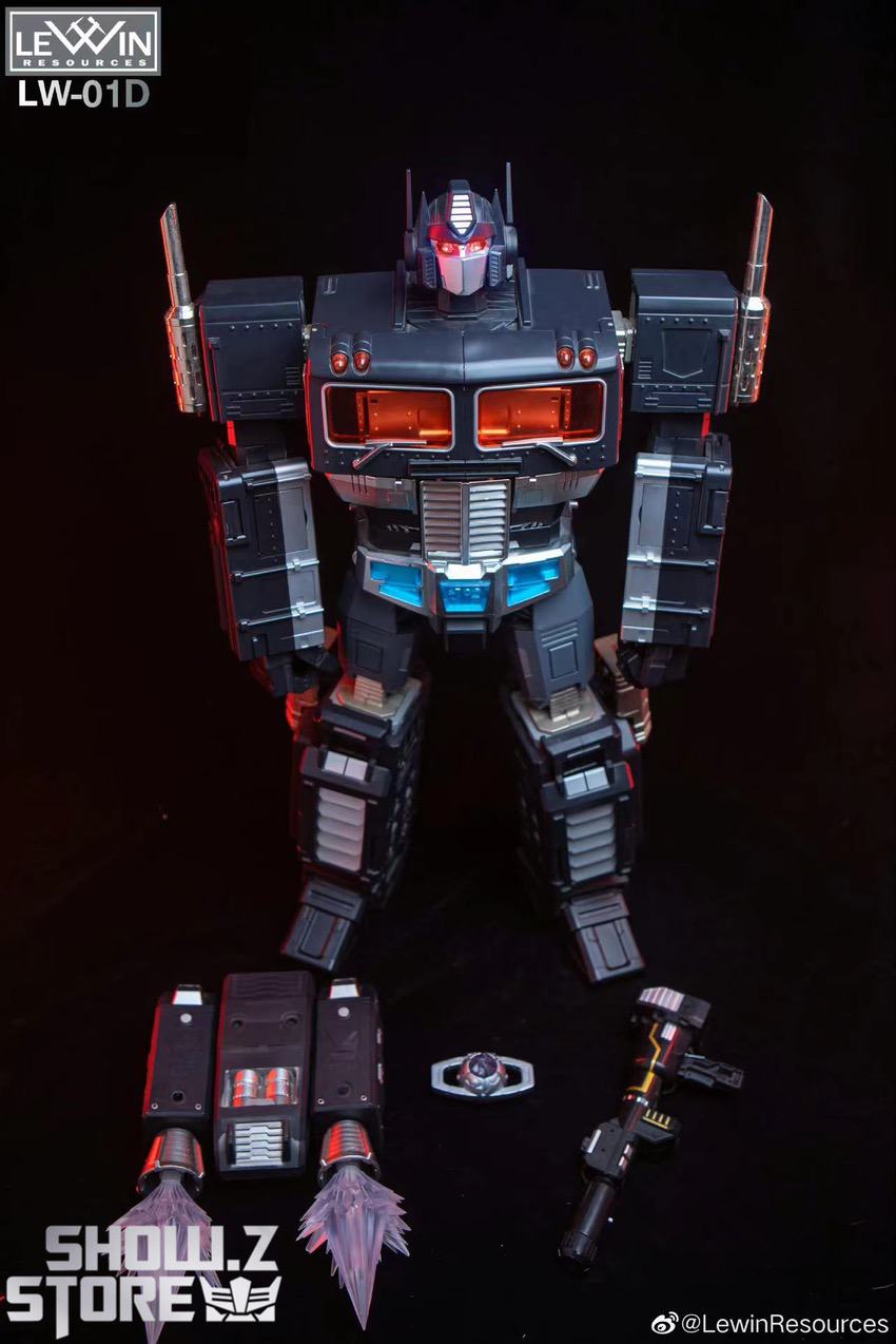 Lewin Nemesis Prime accessories kit full transformation display Lewin Nemesis Prime accessories kit full transformation display