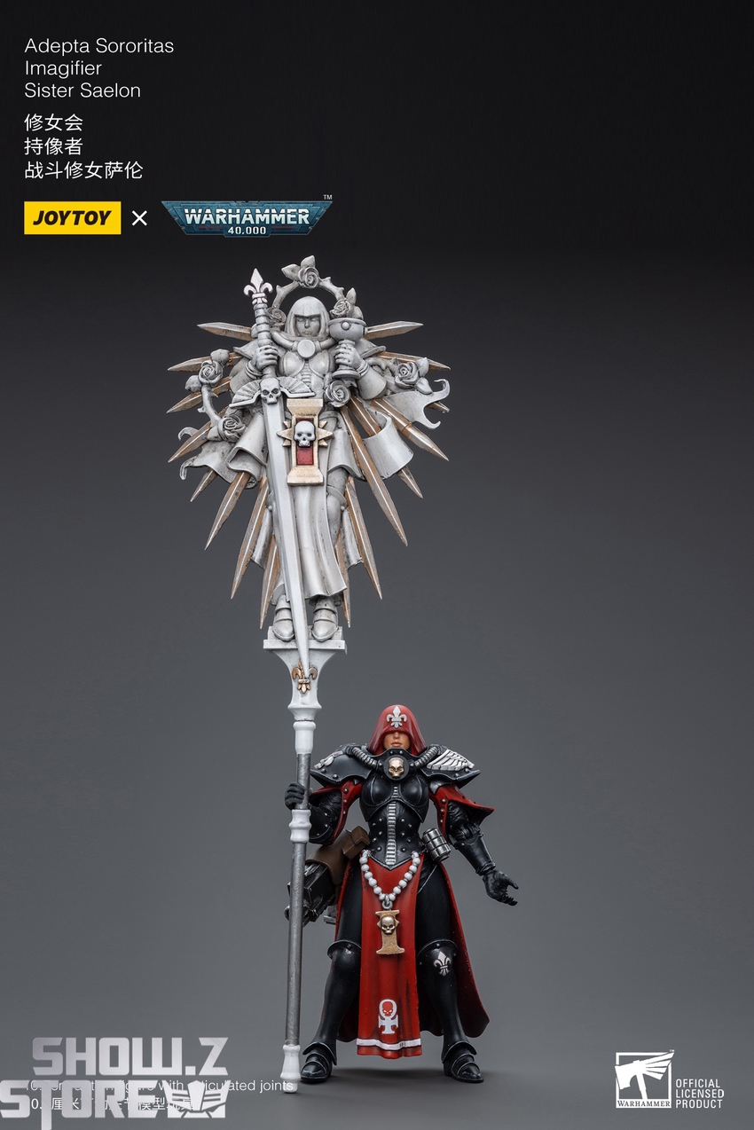 JoyToy Adepta Sororitas Imagifier Sister Saelon ornate scepter JoyToy Adepta Sororitas Imagifier Sister Saelon ornate scepter
