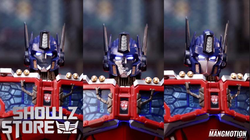 Metal Club MuscleBear Optimus Prime red blue standing pose Metal Club MuscleBear Optimus Prime red blue standing pose