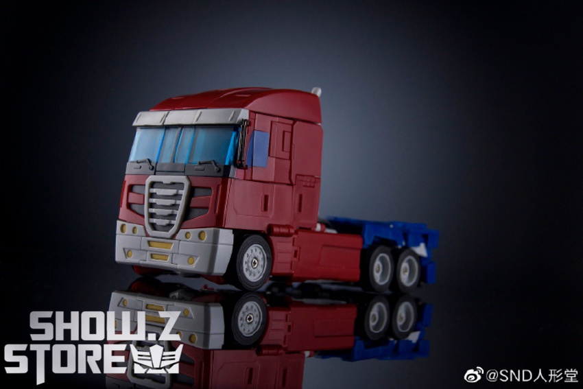 Shigeru Ningyo Do SND-08 Optimus Prime IDW purple blue robot Shigeru Ningyo Do SND-08 Optimus Prime IDW purple blue robot