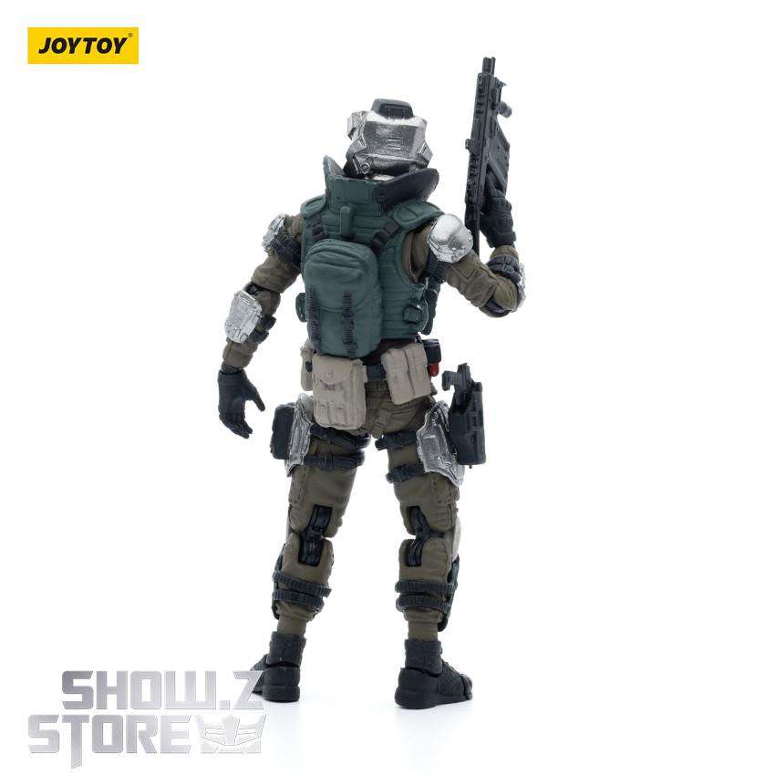 JoyToy Army Builder Figure 02 soldier combat stance display JoyToy Army Builder Figure 02 soldier combat stance display