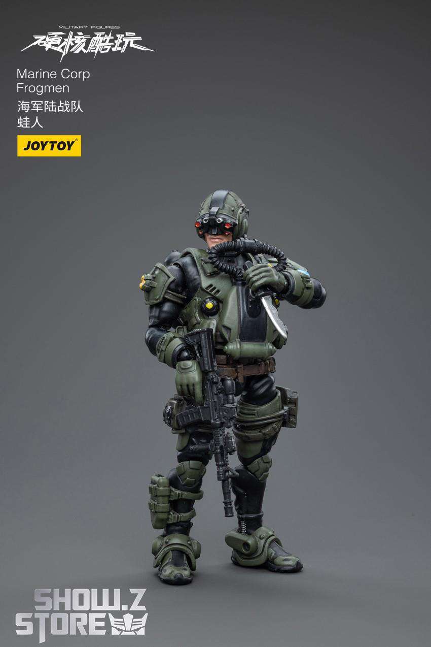 JoyToy Frogmen soldier rifle tactical gear setup display JoyToy Frogmen soldier rifle tactical gear setup display