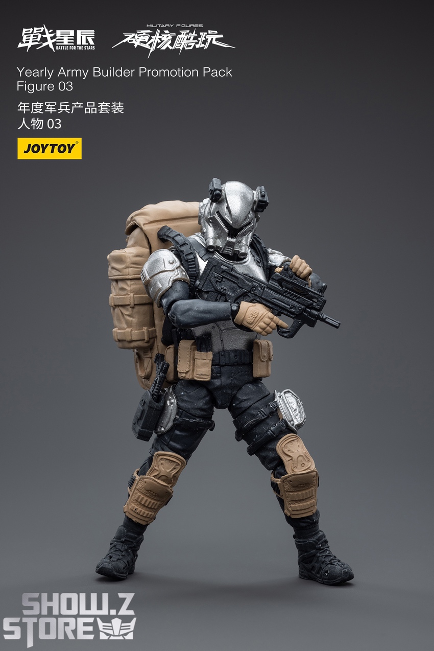 JoyToy Yearly Army Builder Figure 03 multiple accessories detail JoyToy Yearly Army Builder Figure 03 multiple accessories detail