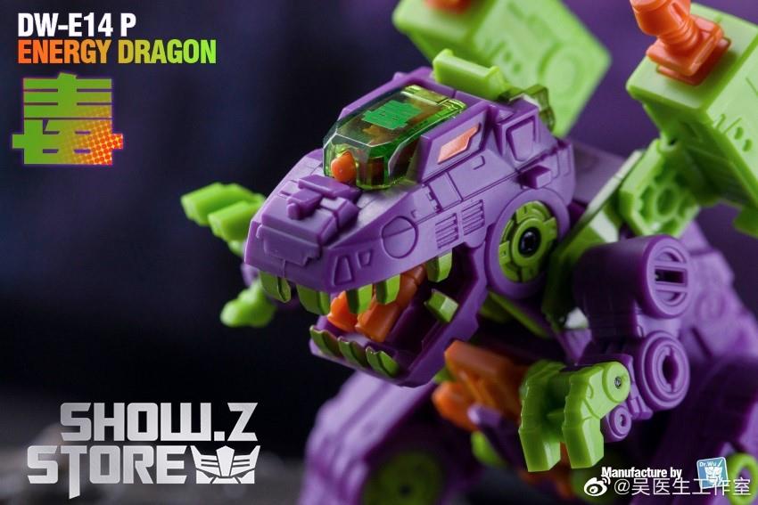 Dr.Wu Trypticon Toxic Version purple beast head detail closeup Dr.Wu Trypticon Toxic Version purple beast head detail closeup