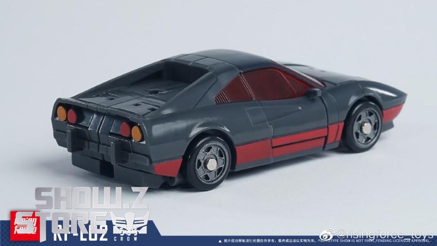 Rising Force RF-L02 Wildrider red black car robot Rising Force RF-L02 Wildrider red black car robot