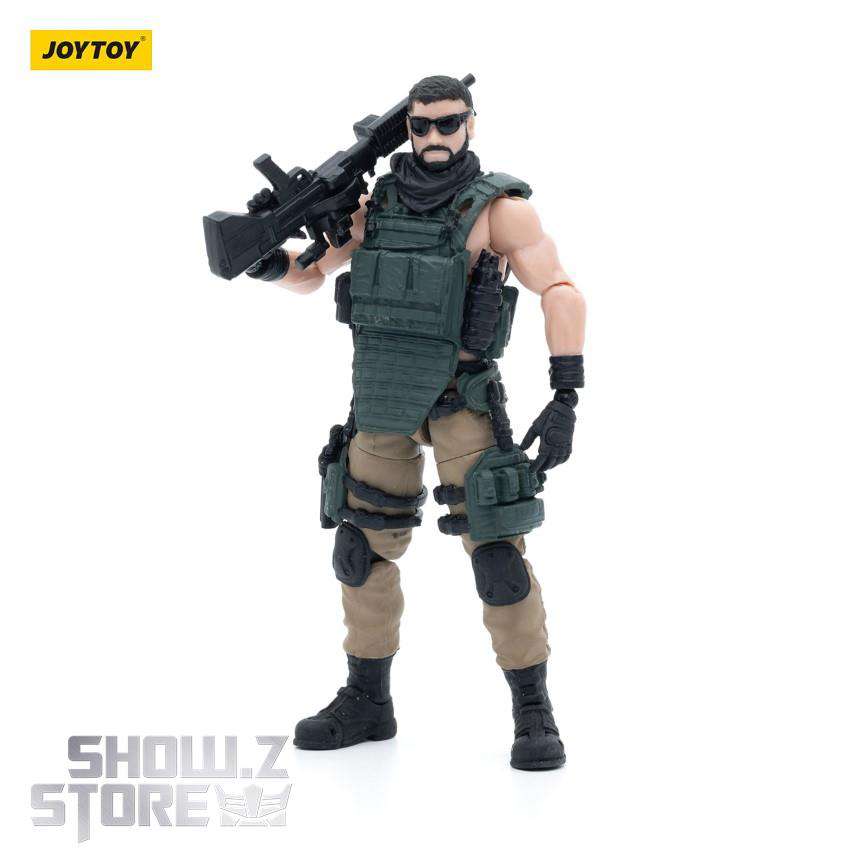 JoyToy Army Builder Figure 01 soldier tactical stance display JoyToy Army Builder Figure 01 soldier tactical stance display