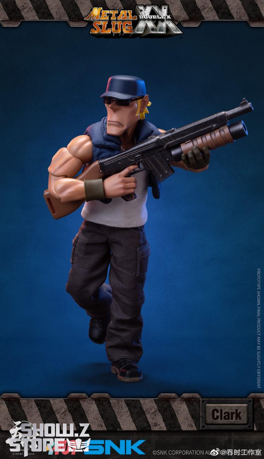 Tunshi Studio Metal Slug Clark soldier dual weapon pose Tunshi Studio Metal Slug Clark soldier dual weapon pose